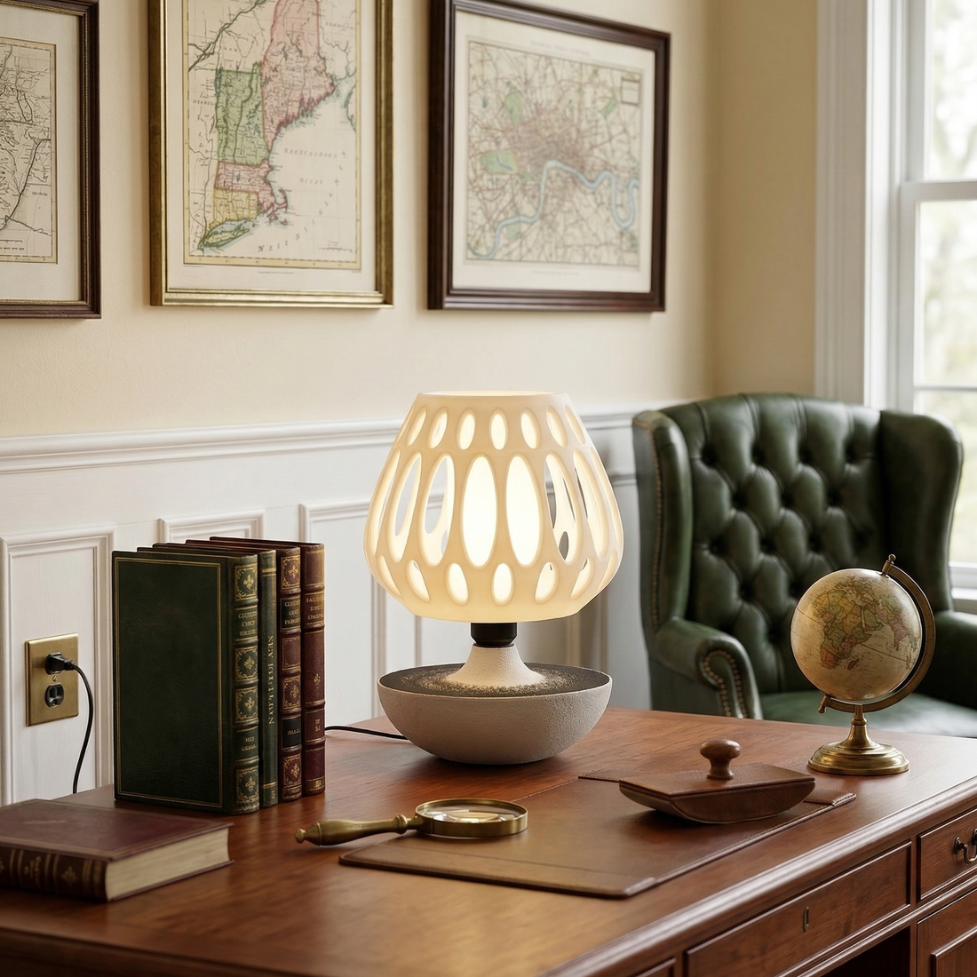 Domilla Crater Table Lamp