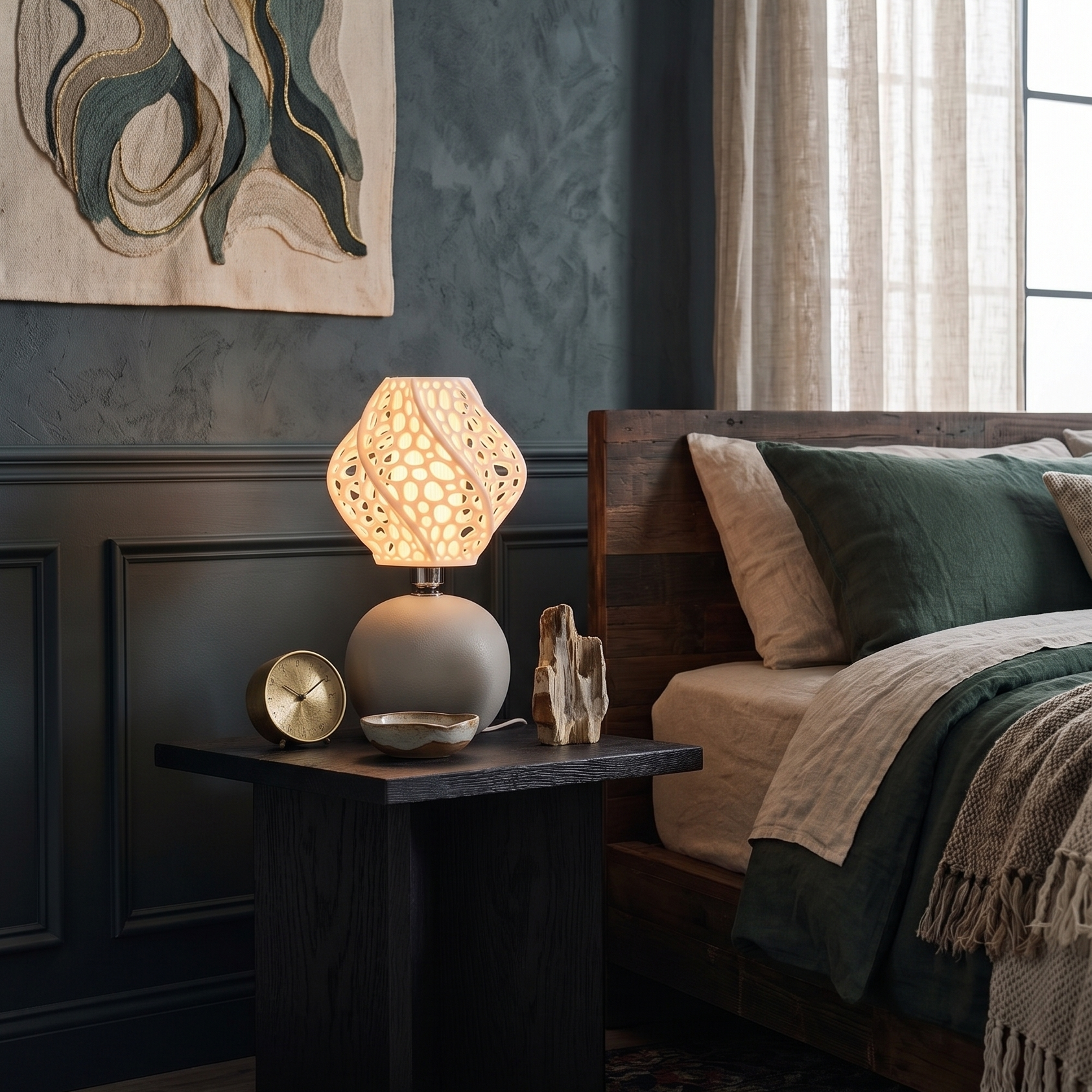 Fractis Puff Table Lamp