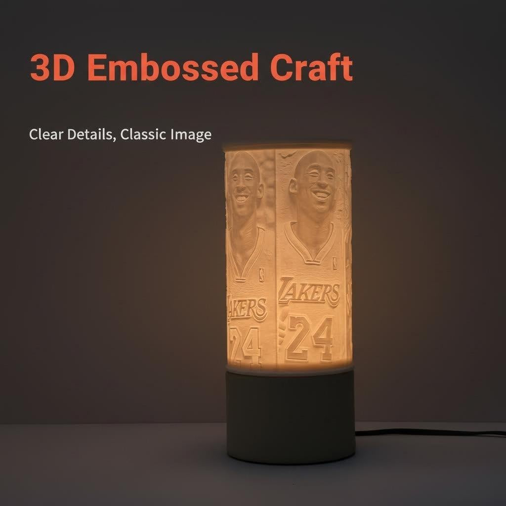 Drum Relief Table Light