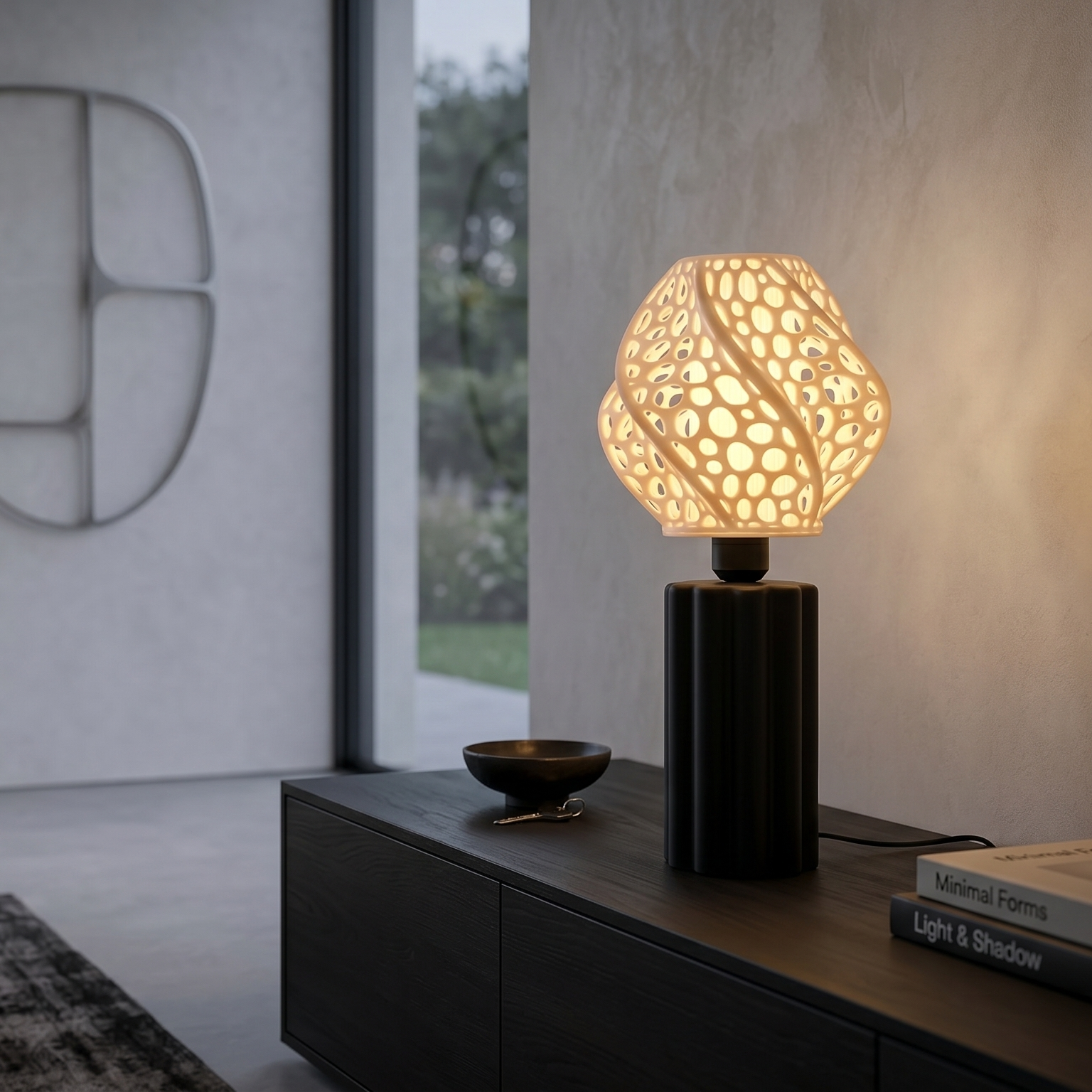 Fractis Rib Table Lamp
