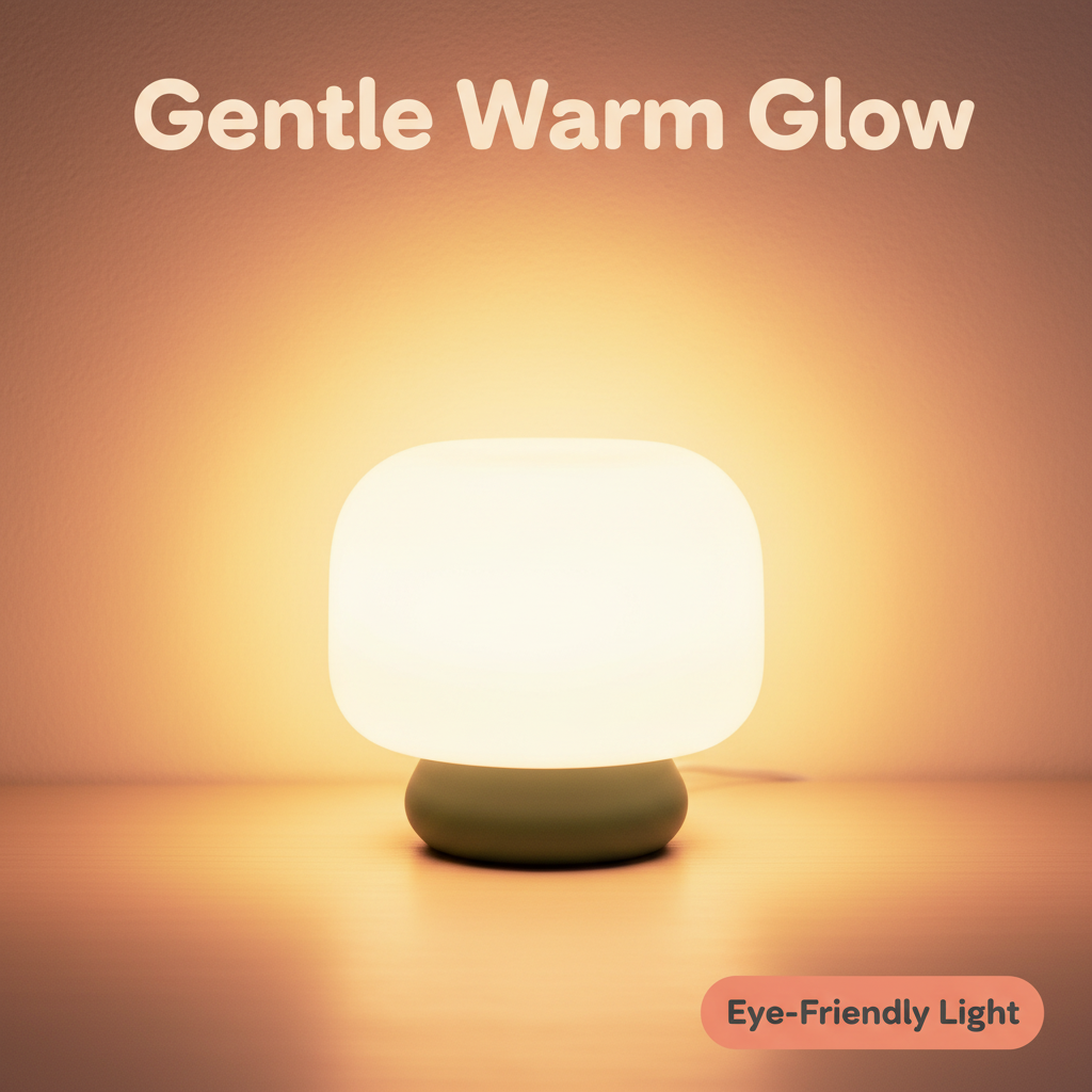 FOREST-01 | 3D Printed Nursery Night Light (Sage Green)