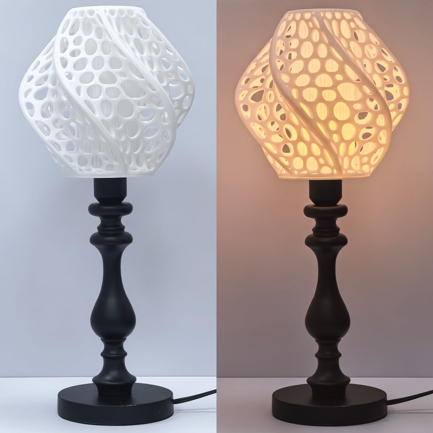Fractis Baluster Table Lamp