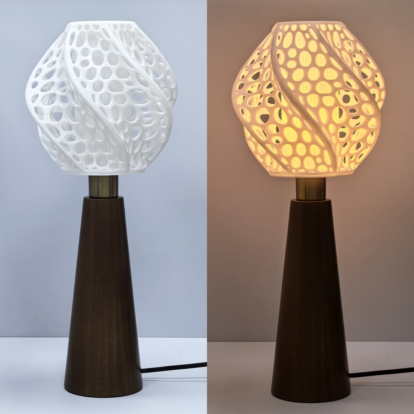 Fractis Cone Table Lamp