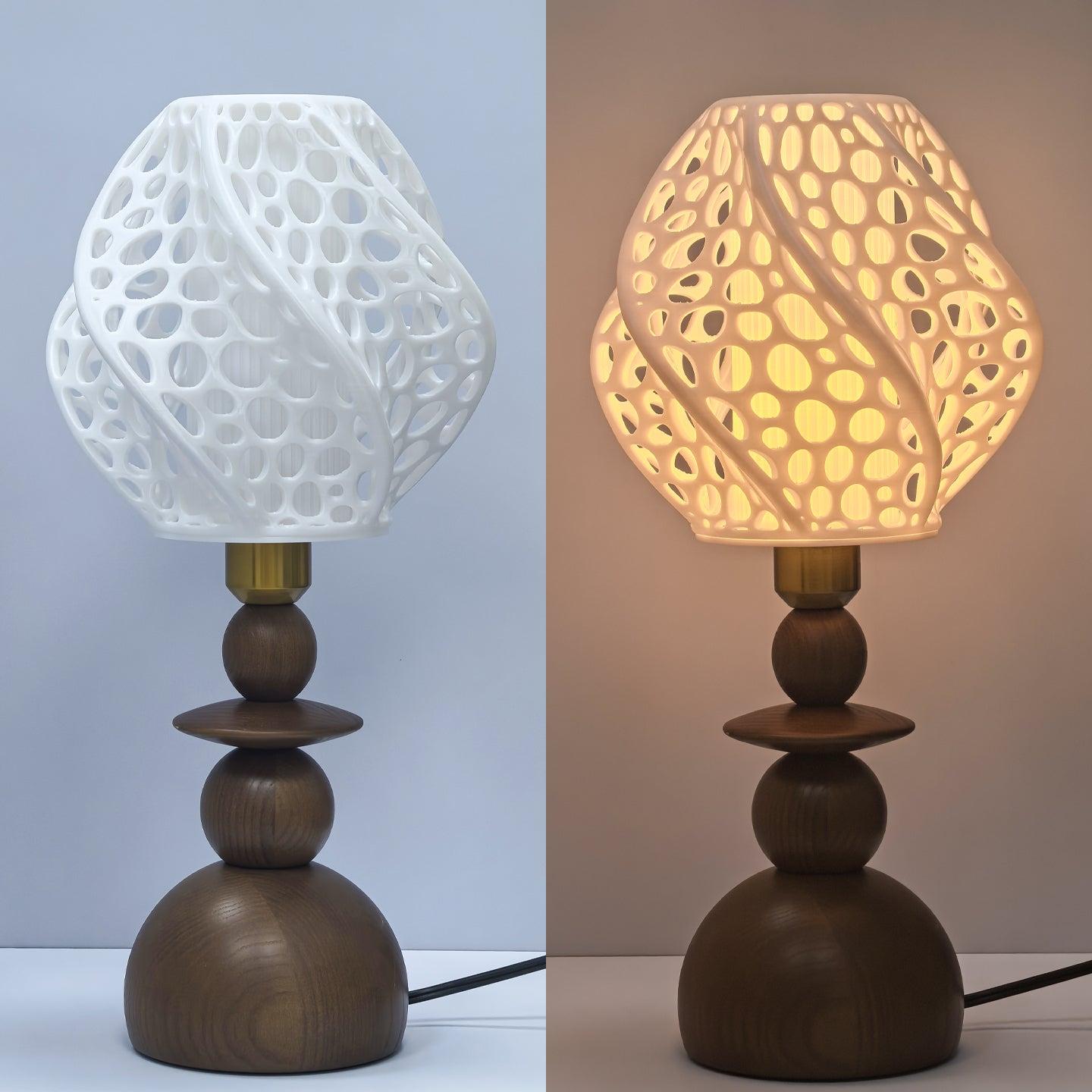 Fractis Pebble Table Lamp