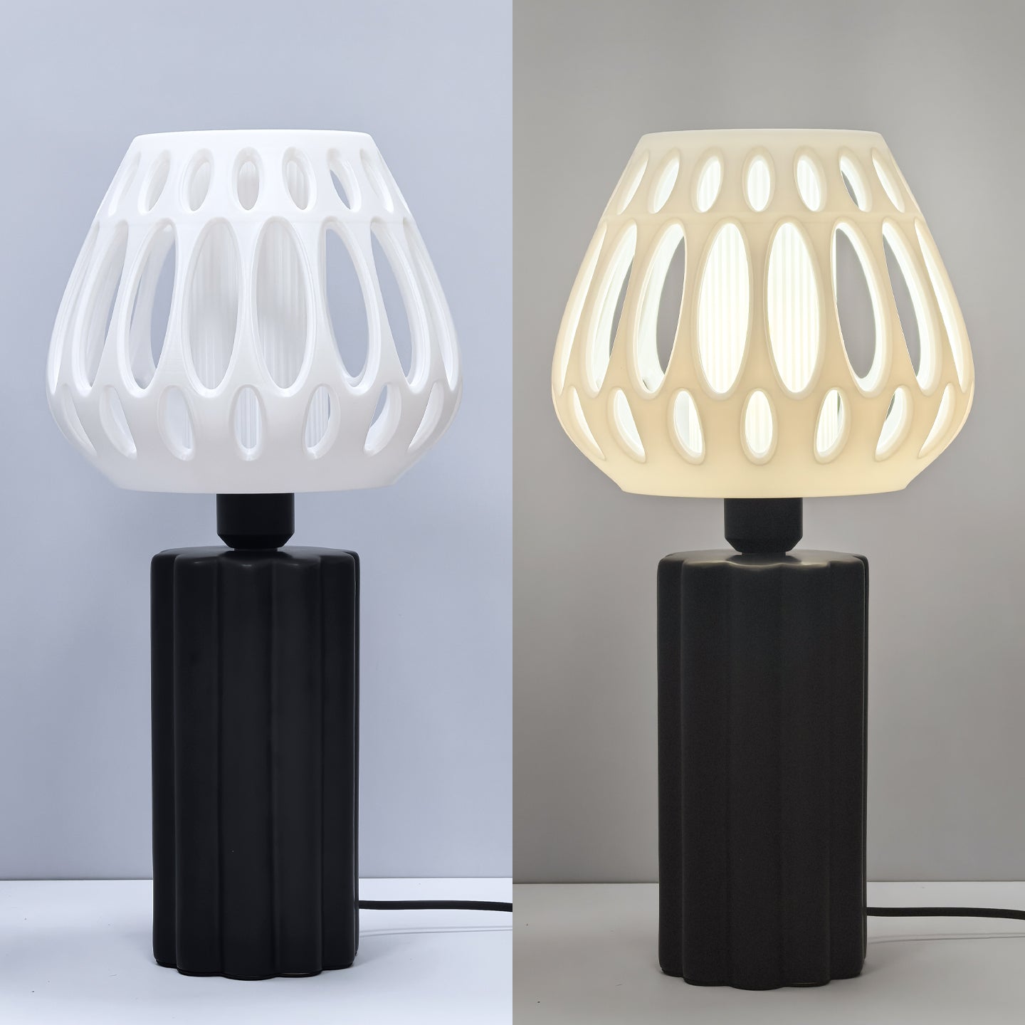 Domilla Rib Table Lamp